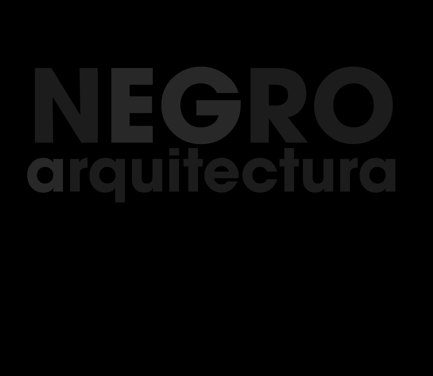 Negro Arquitectura